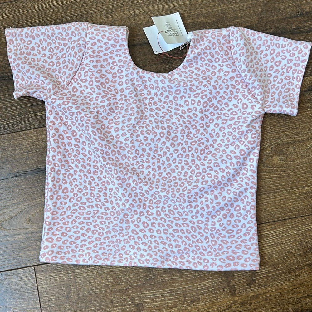4/5 cropped tee